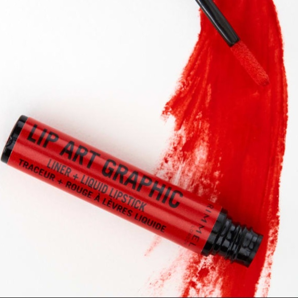 Rimmel Lip Art Graphic Liner + Liquid Lipstick 860